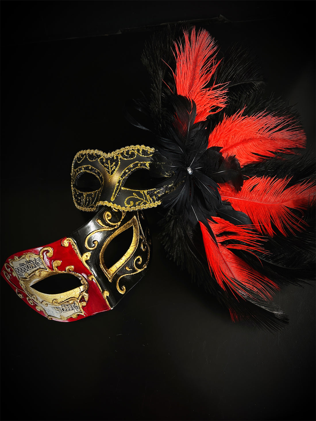 Vermilion Waltz  – Red Gold &amp; Black
