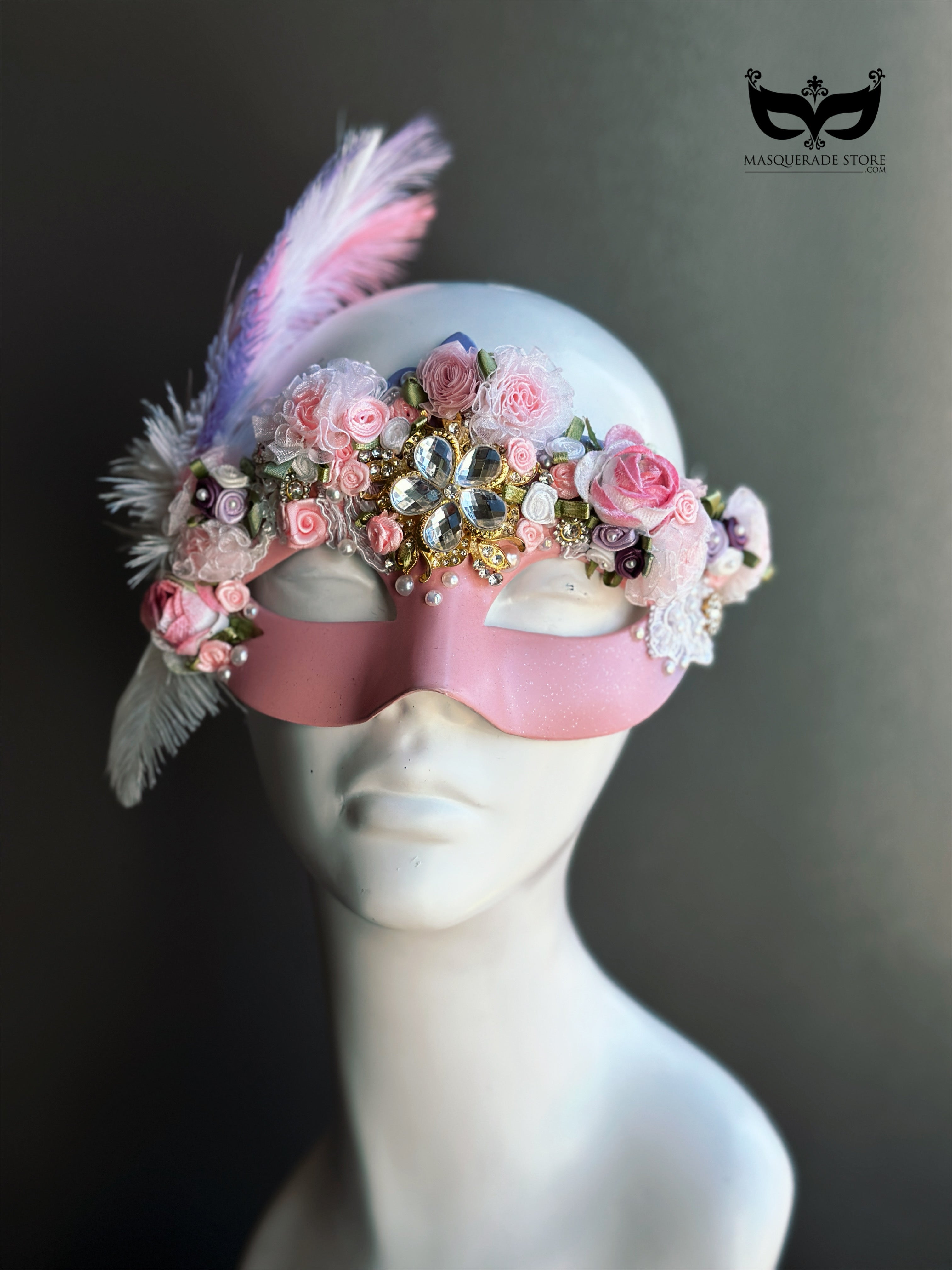 Blush Reina - Quinceañera Masquerade Mask