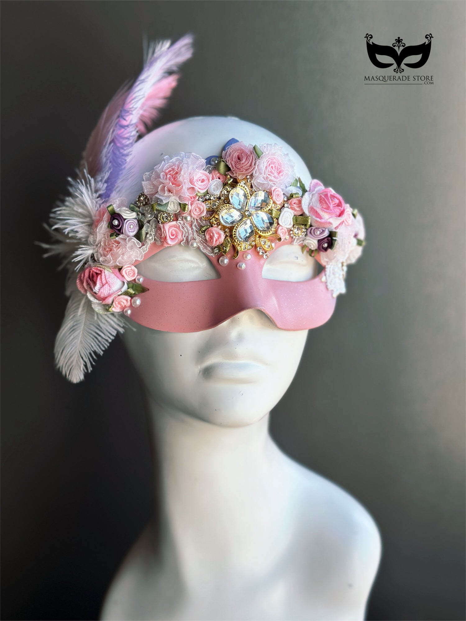 Blush Reina - Quinceañera Masquerade Mask