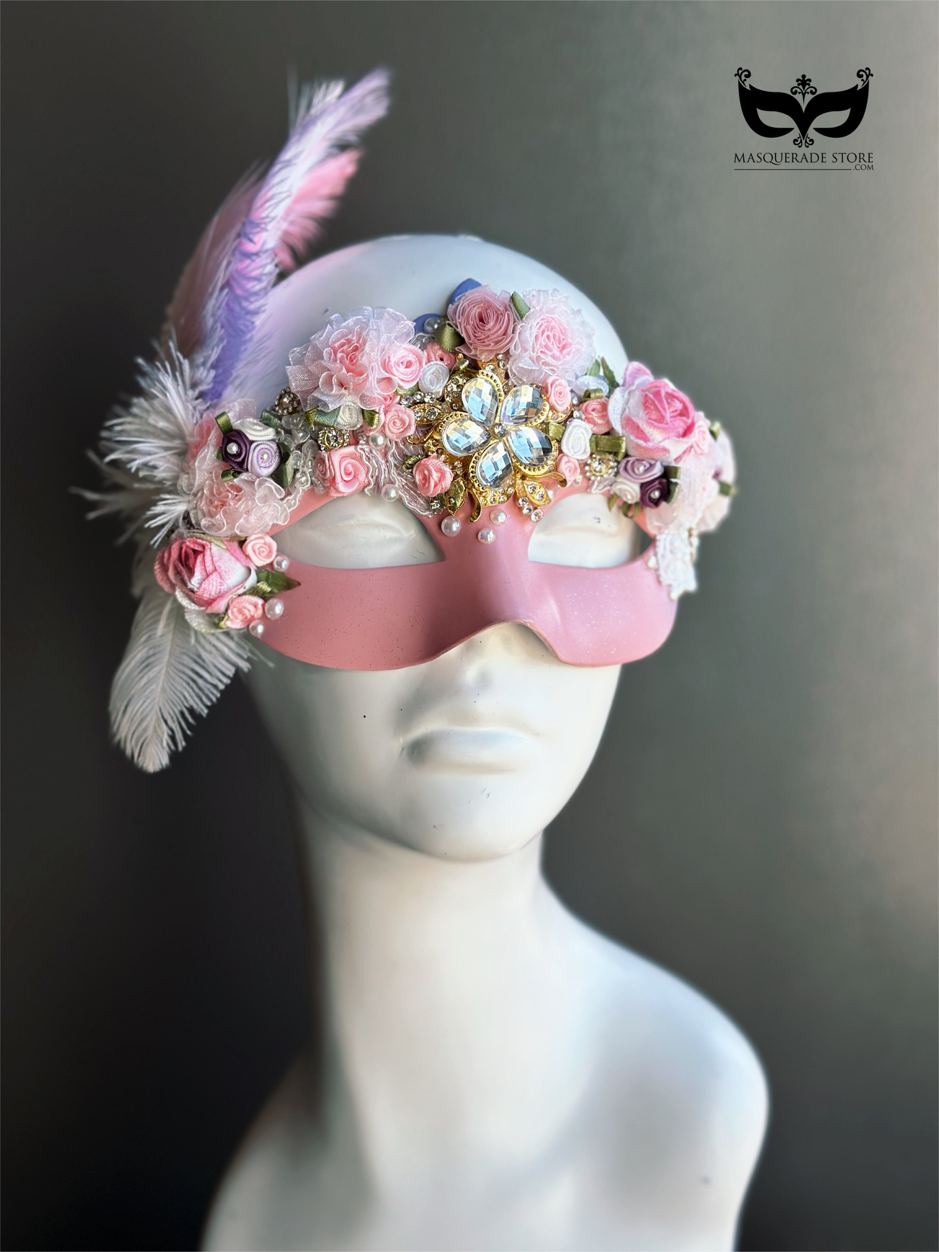 Blush Reina - Quinceañera Masquerade Mask