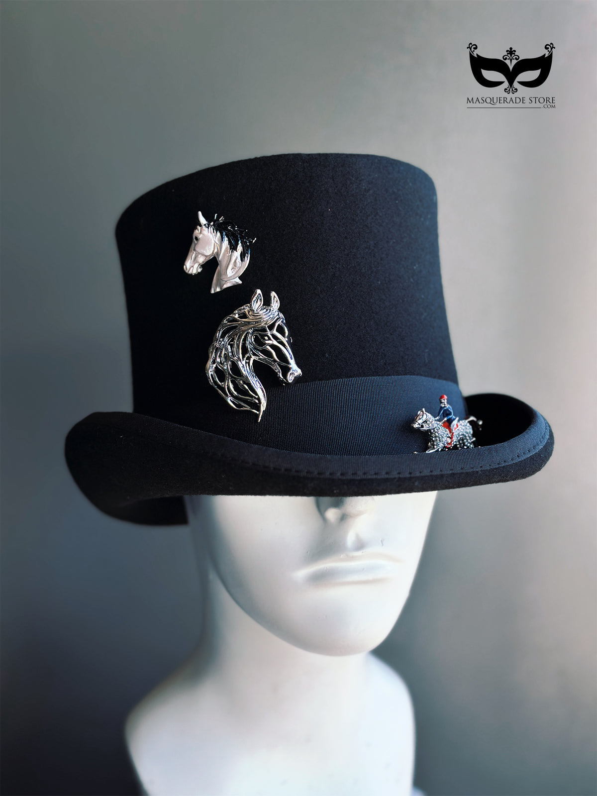 Midnight Derby Equestrian Top Hat