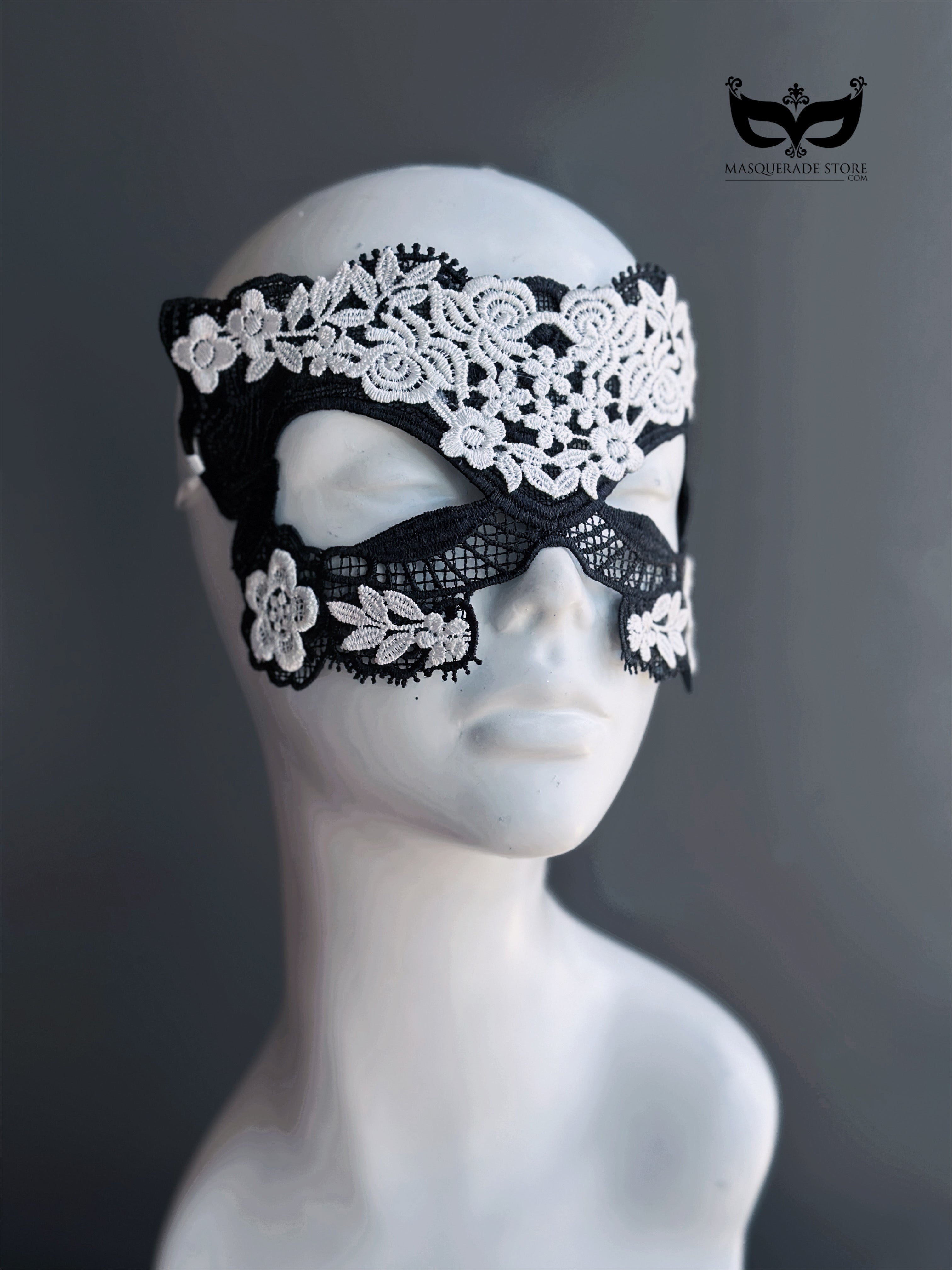 Moonlit Garden Lace Mask