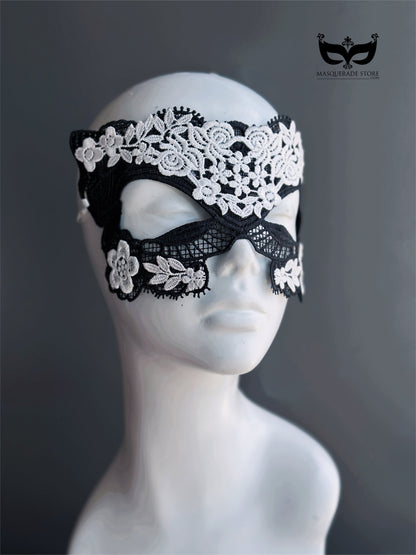 Moonlit Garden Lace Mask