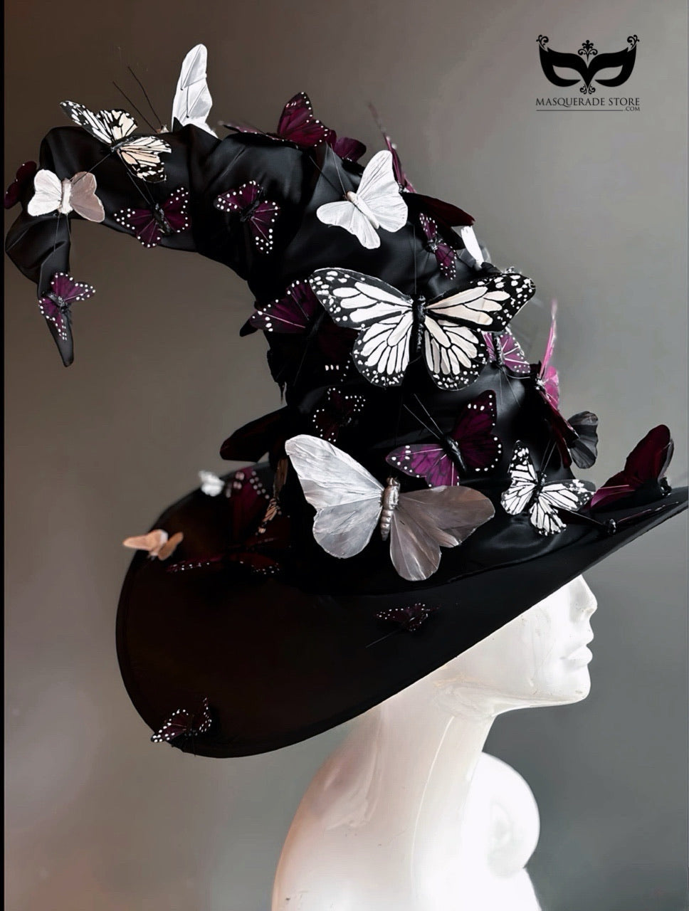 Signature Witch Hat - Purple &amp; Silver