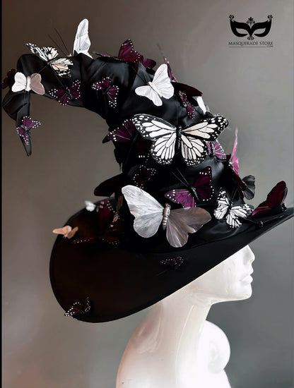 Signature Witch Hat - Purple &amp; Silver