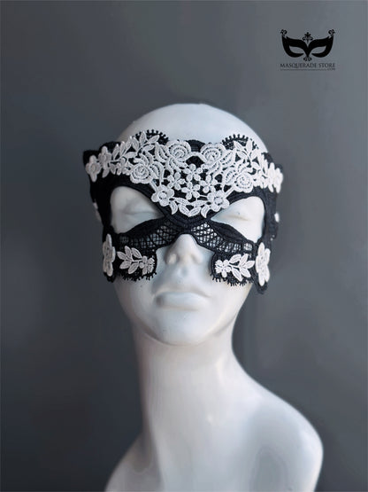 Moonlit Garden Lace Mask