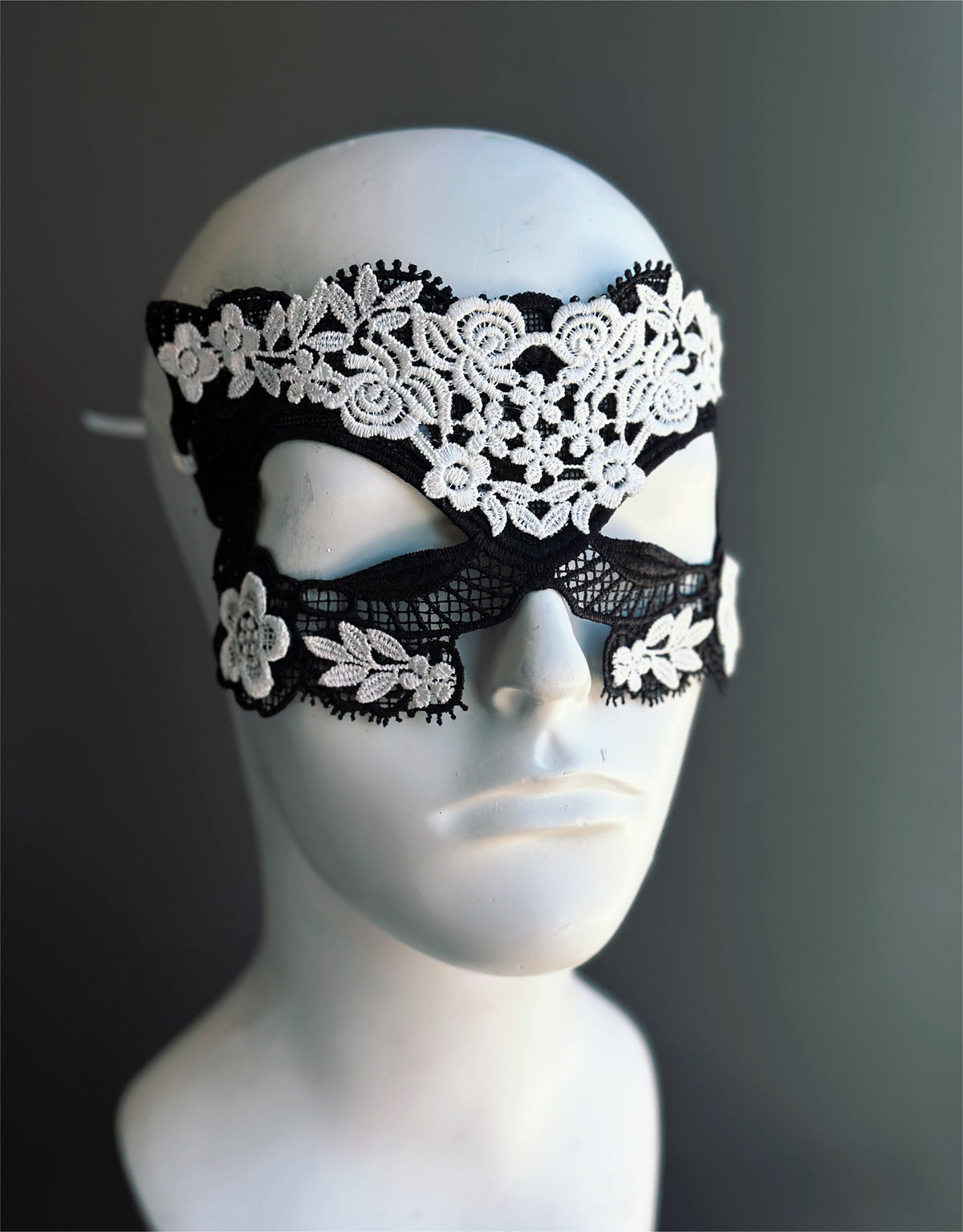 Moonlit Garden Lace - Men Mask