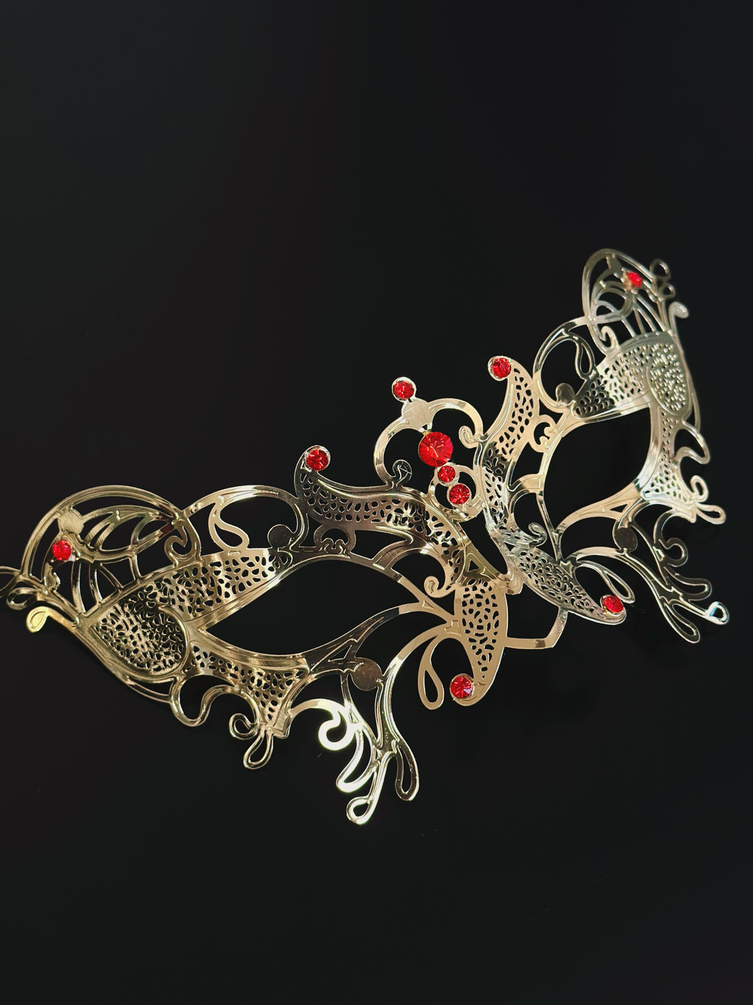 Butterfly Metal Mask - Gold
