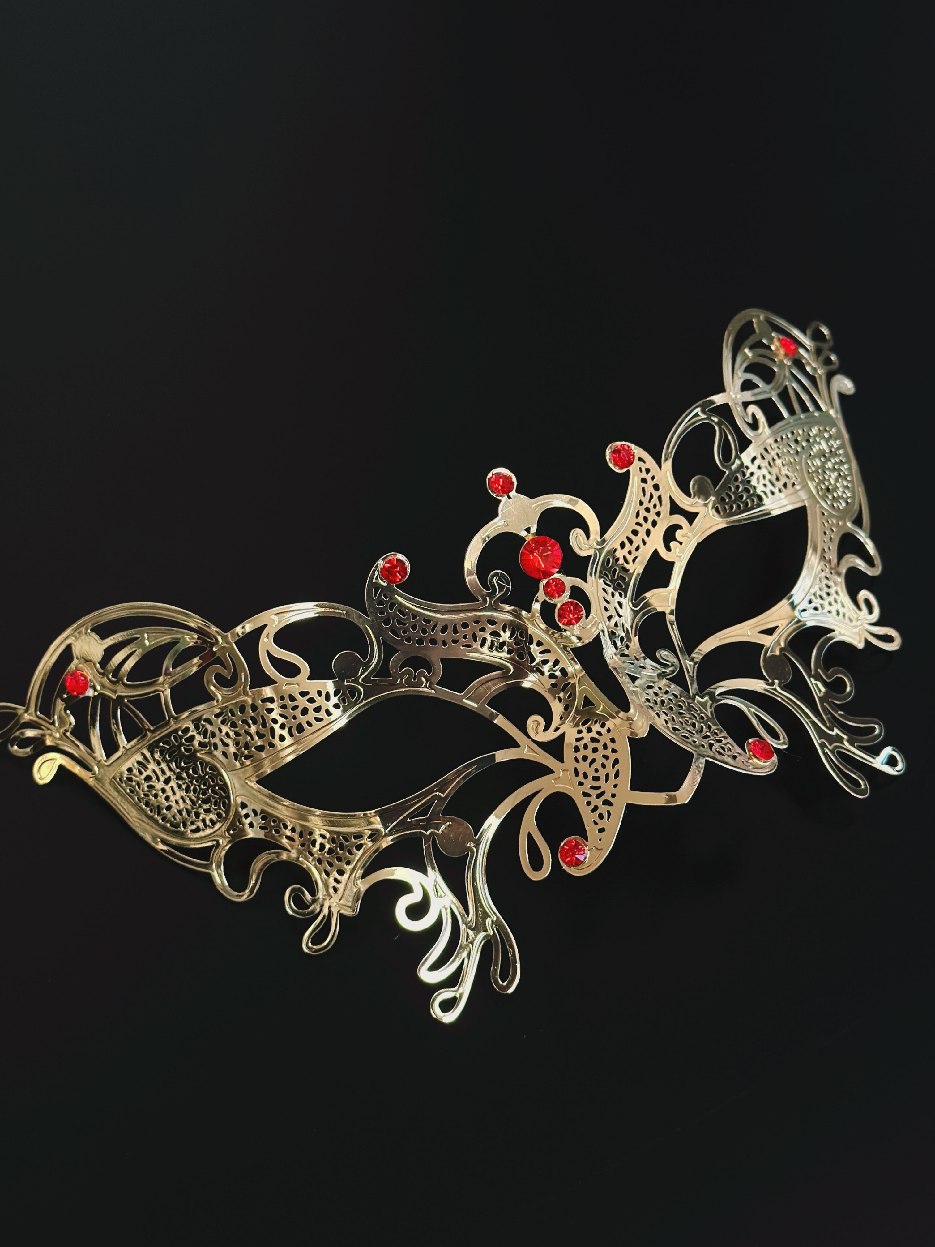 Butterfly Metal Mask - Gold
