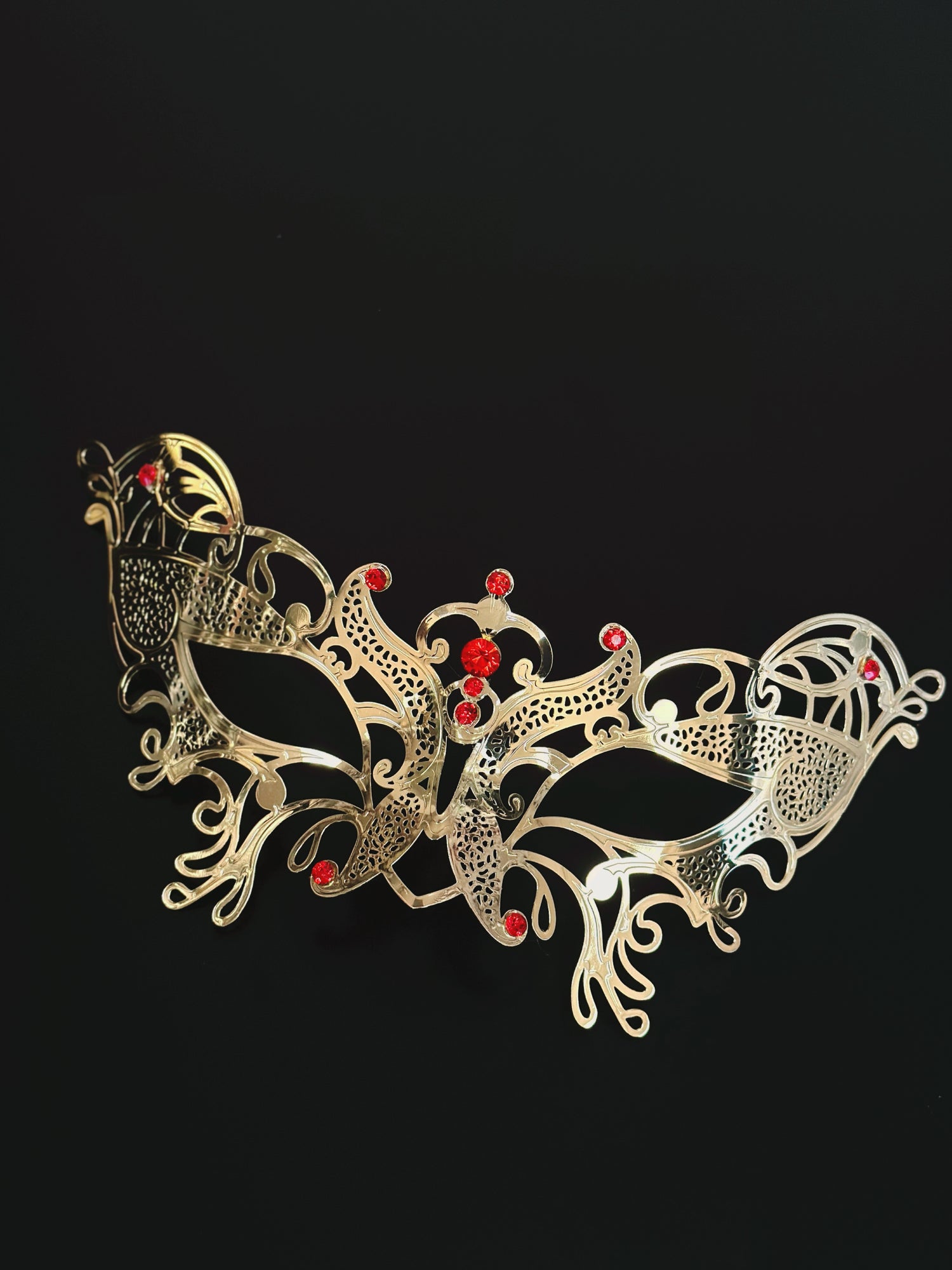 Butterfly Metal Mask - Gold
