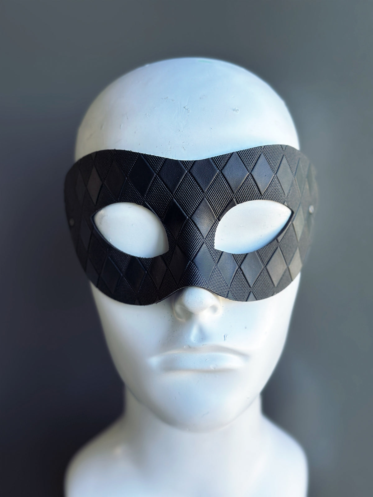 Obsidian Diamond Masquerade Mask