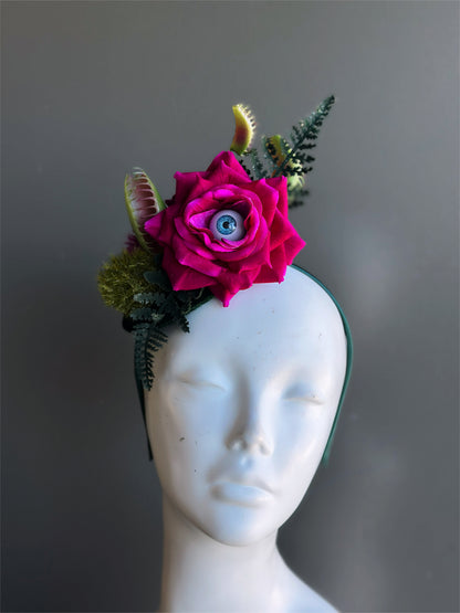 Bewitched Rose Fascinator