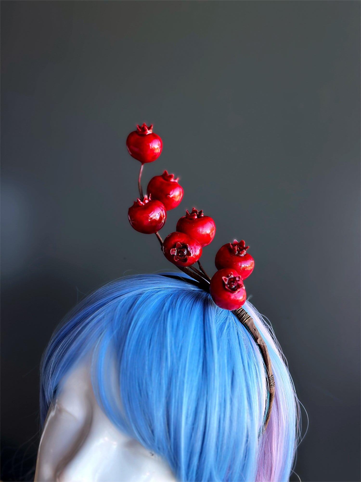 Christmas Pomegranate Headband