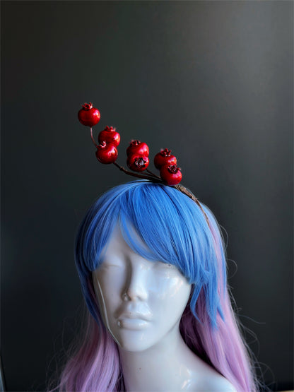 Christmas Pomegranate Headband