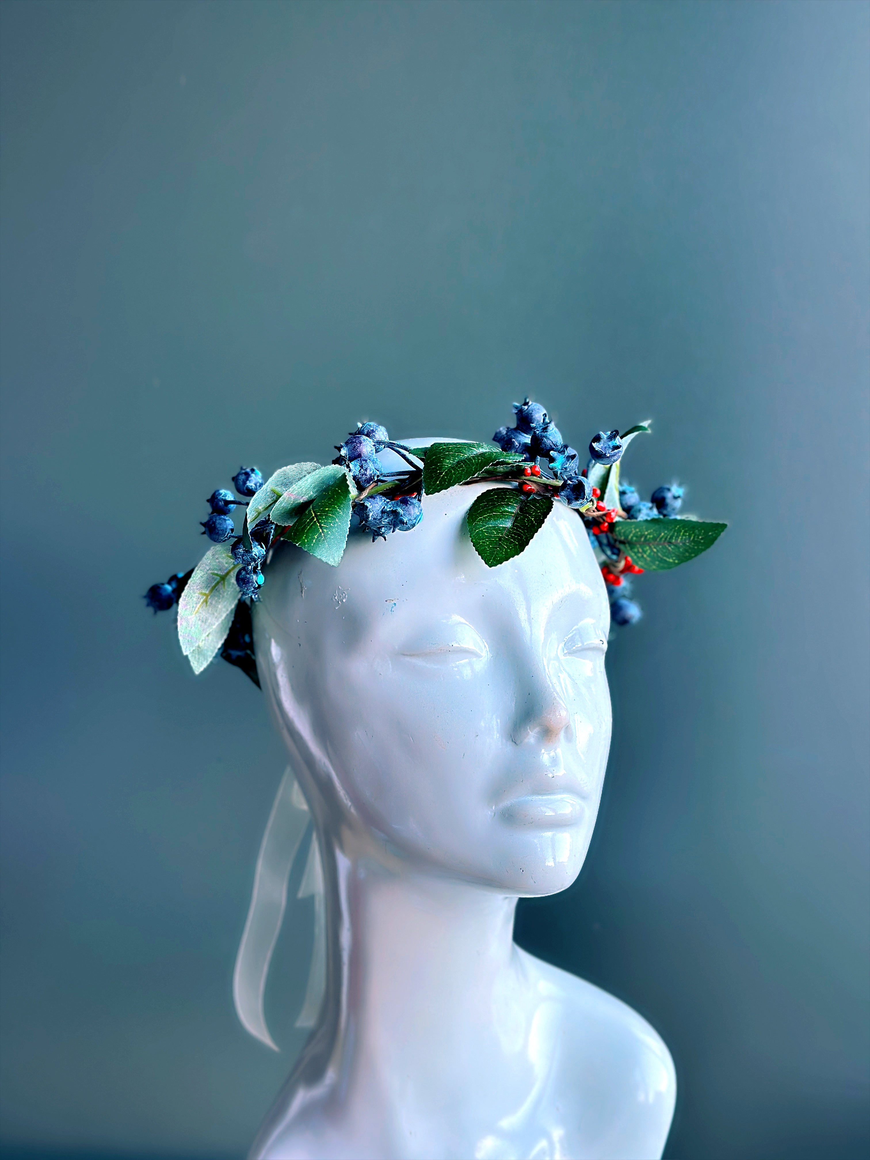 Blueberry holiday Crown