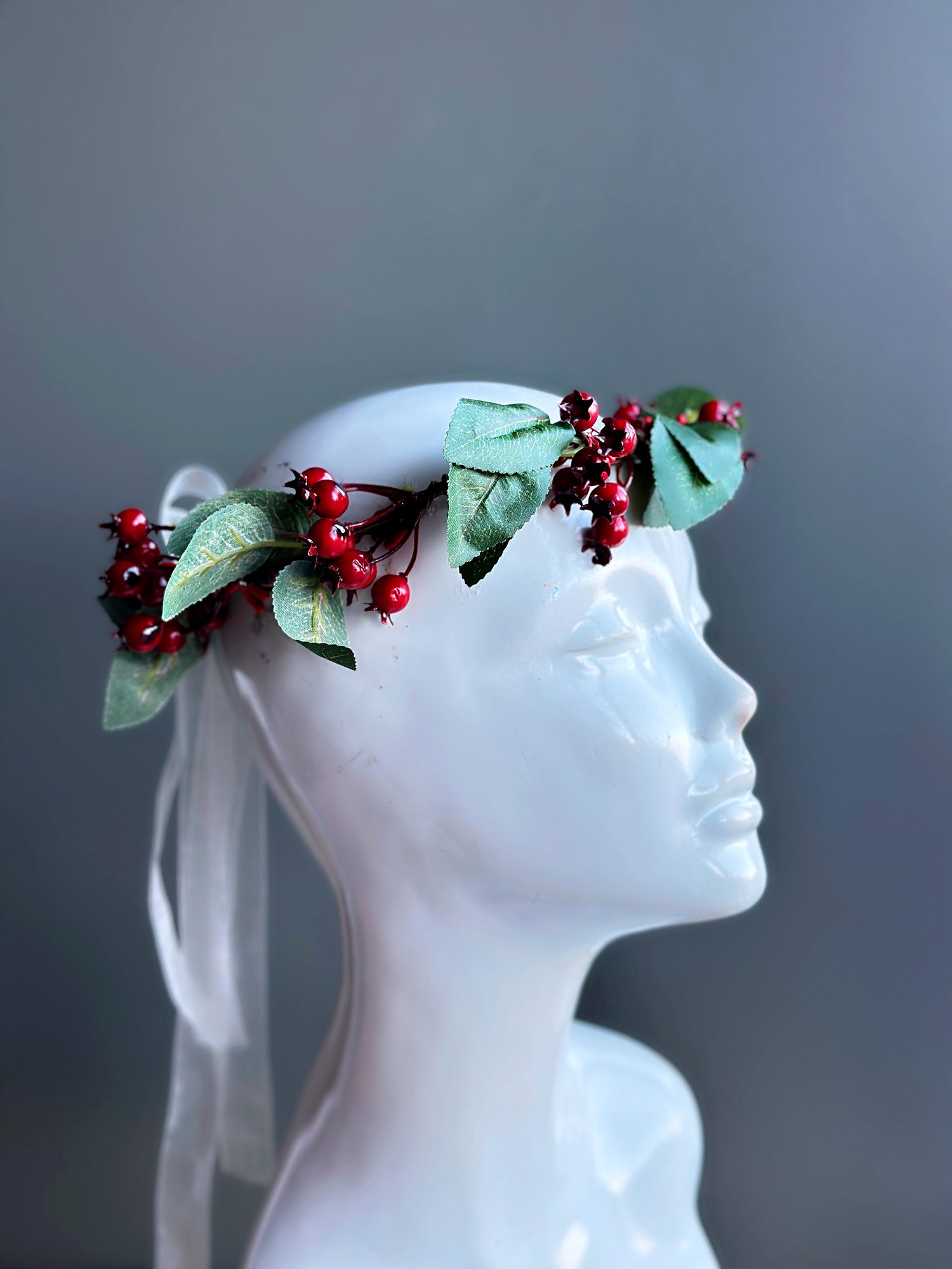 Holly Berry Wreath Crown