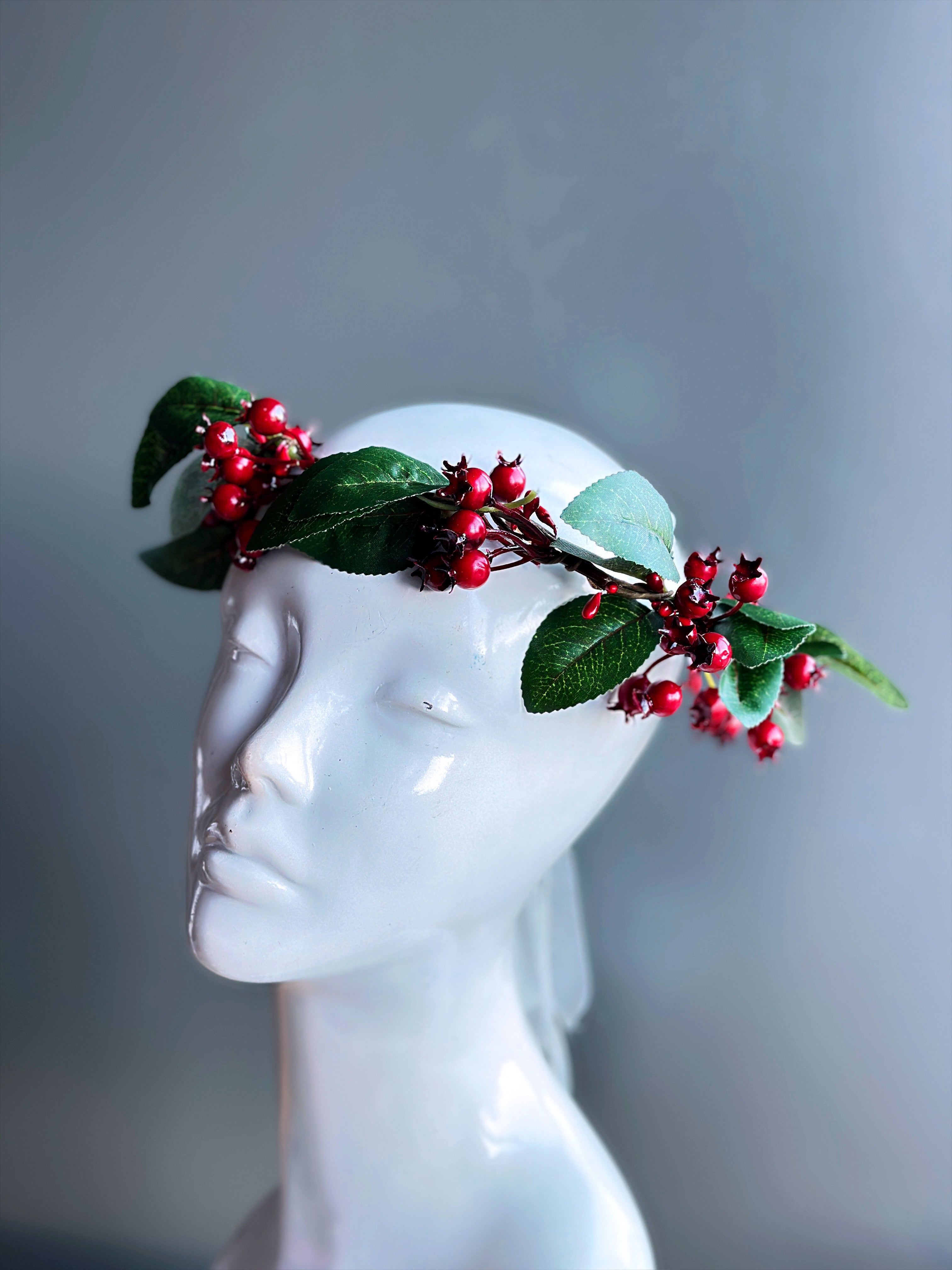 Holly Berry Wreath Crown