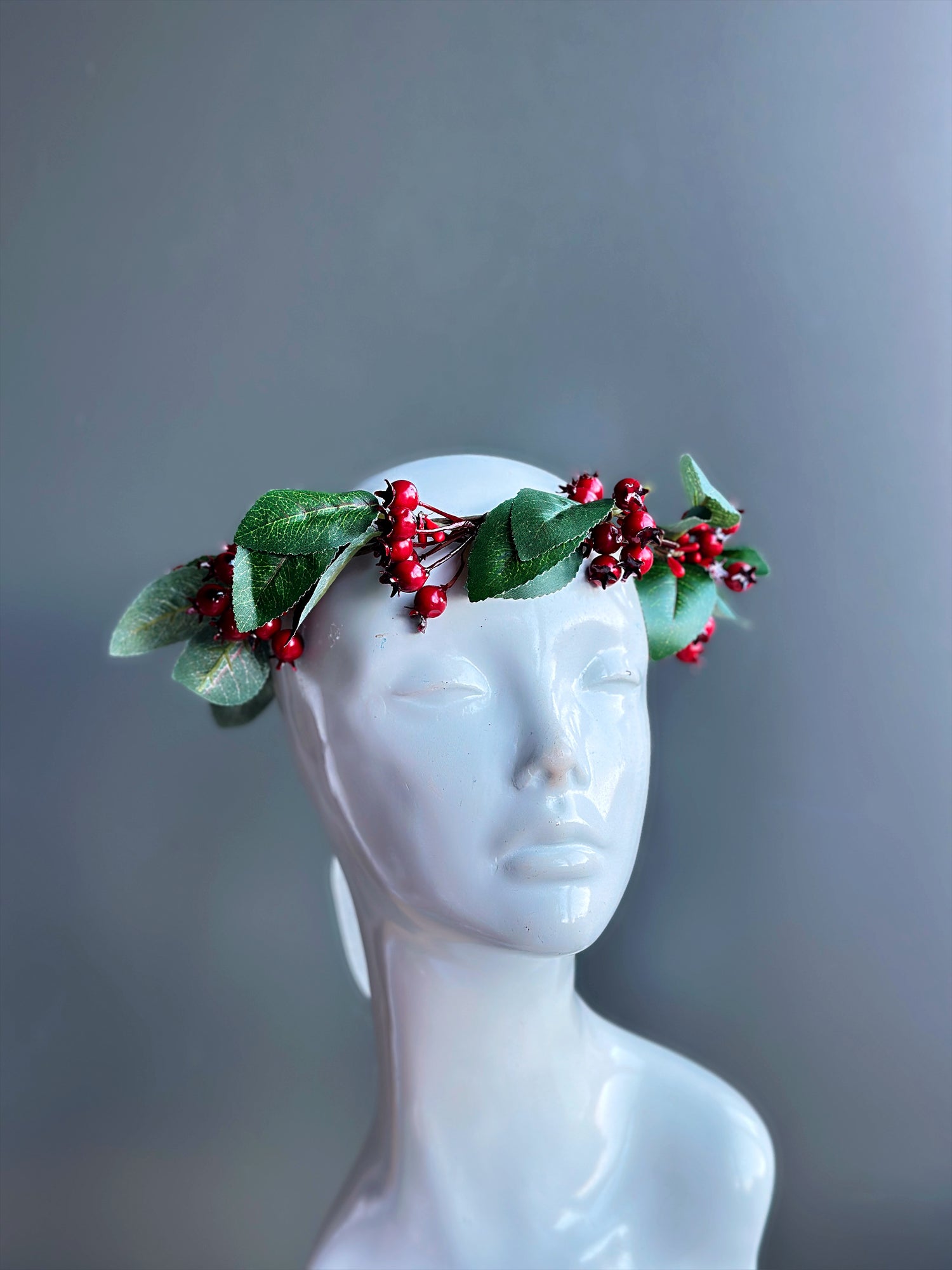 Holly Berry Wreath Crown