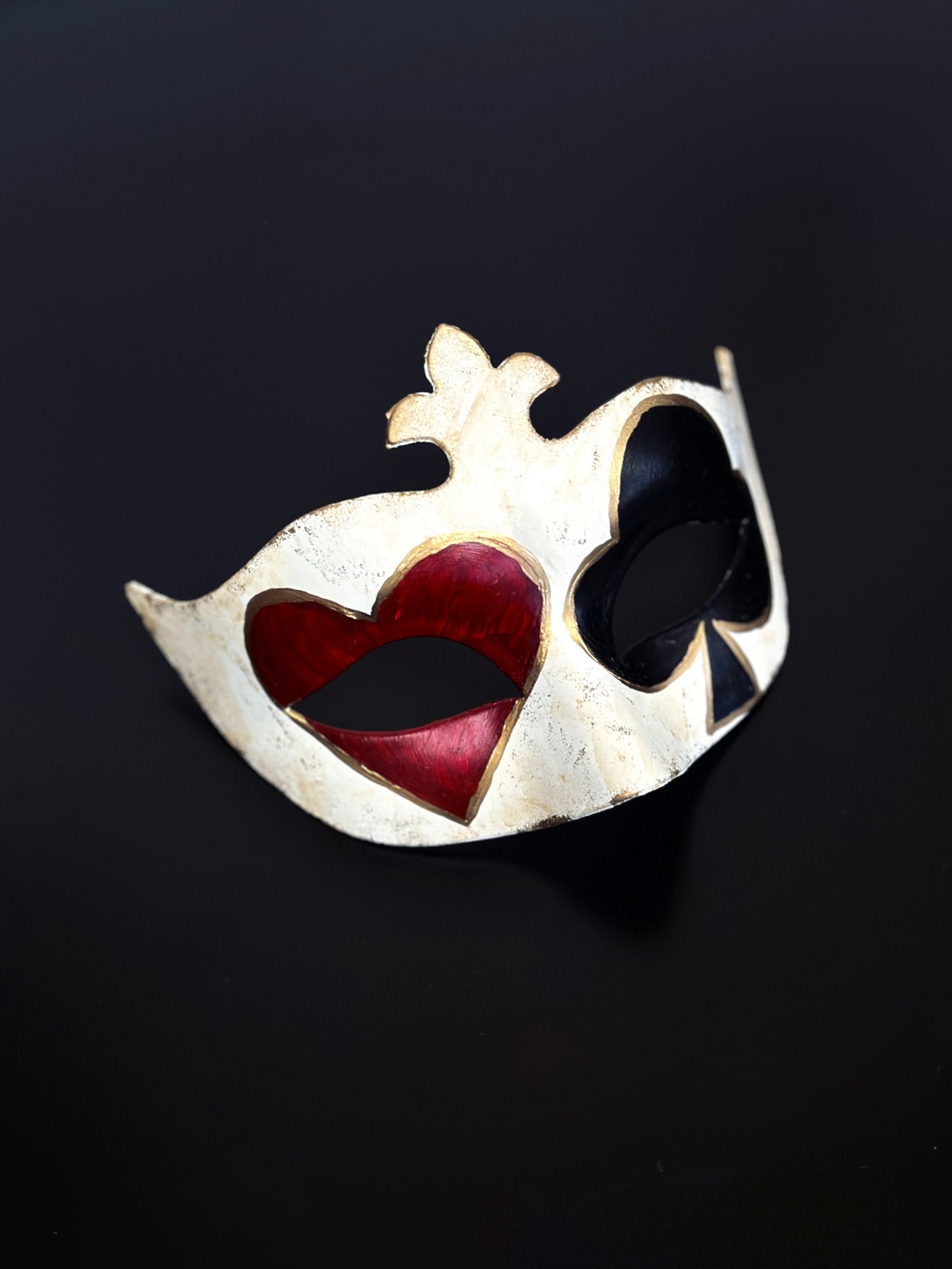 Harlequin Shuffle Masks - Red Black