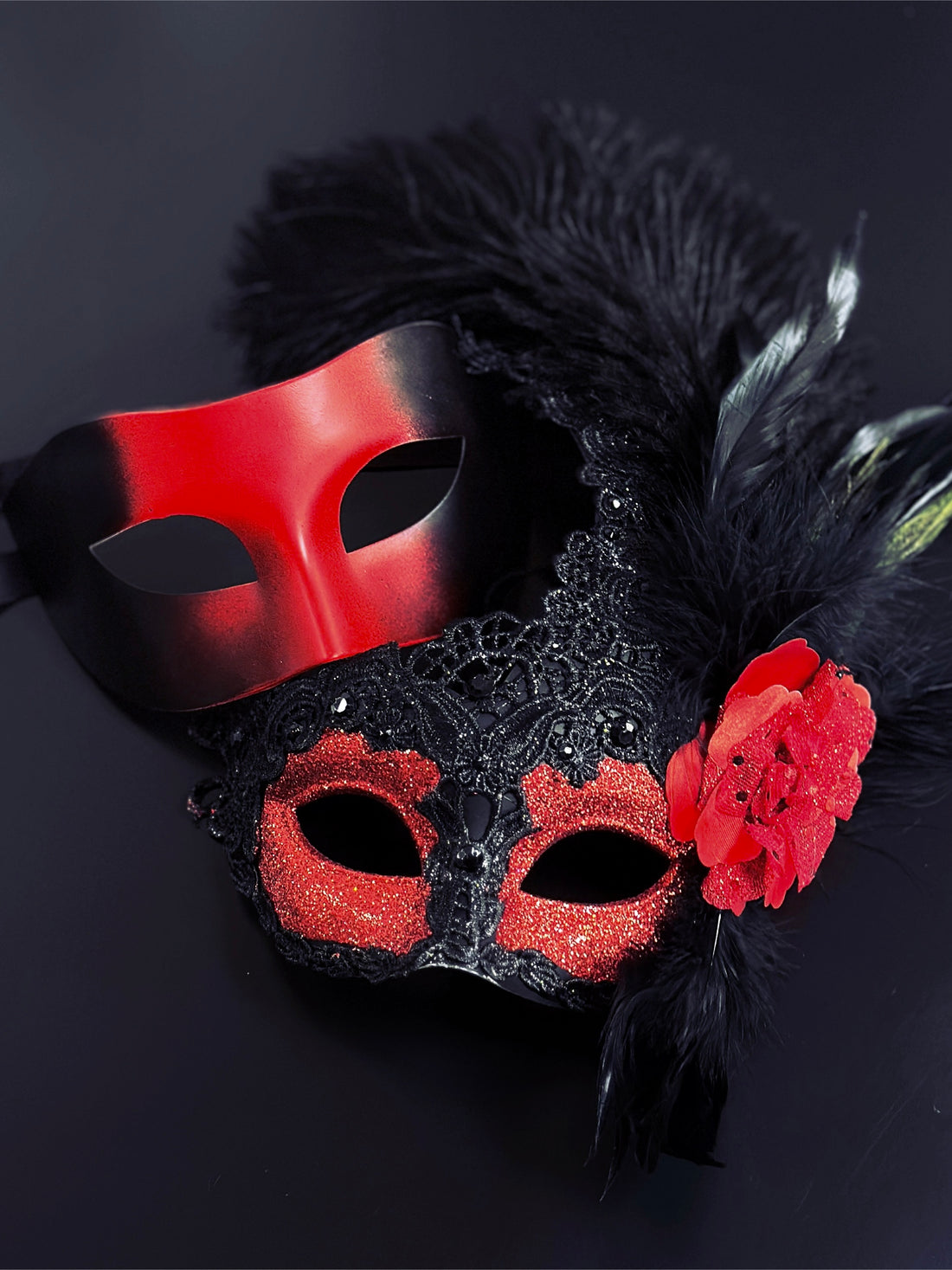 Scarlet Shadows Couples Duo - Red &amp; Black