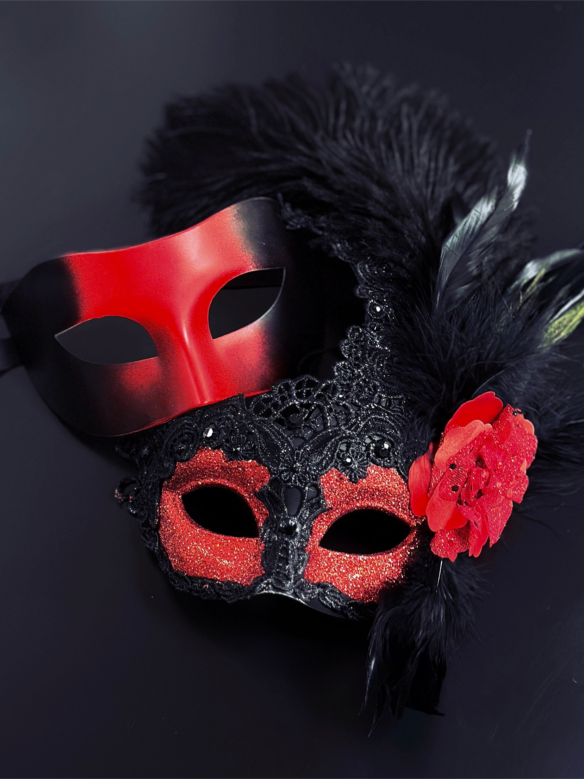 Scarlet Shadows Couples Duo - Red &amp; Black