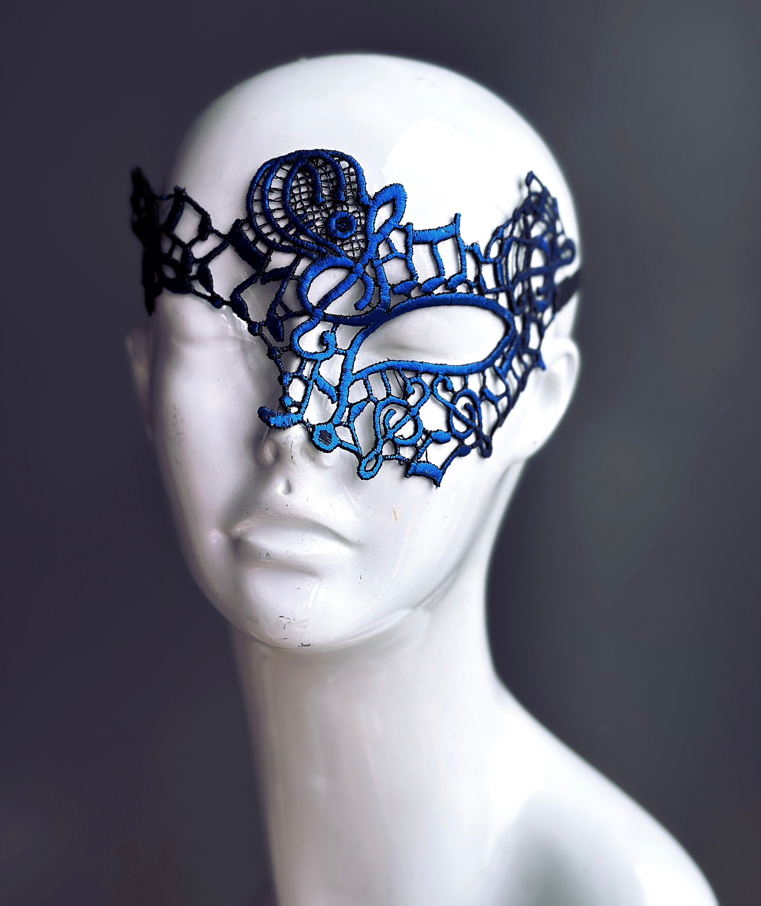 Phantom Mirage Mask - Blue/Black