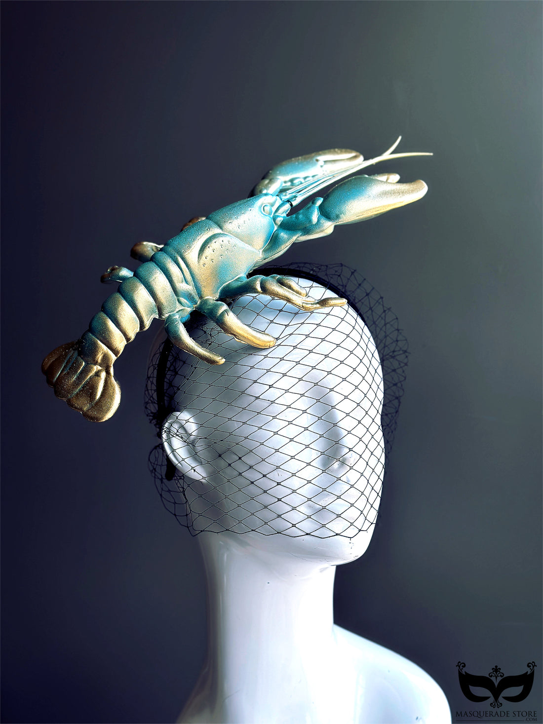 The Turquoise Lobster - Fascinator Hat