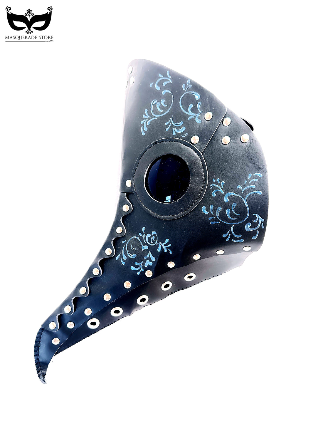 Black Blue Plague Mask