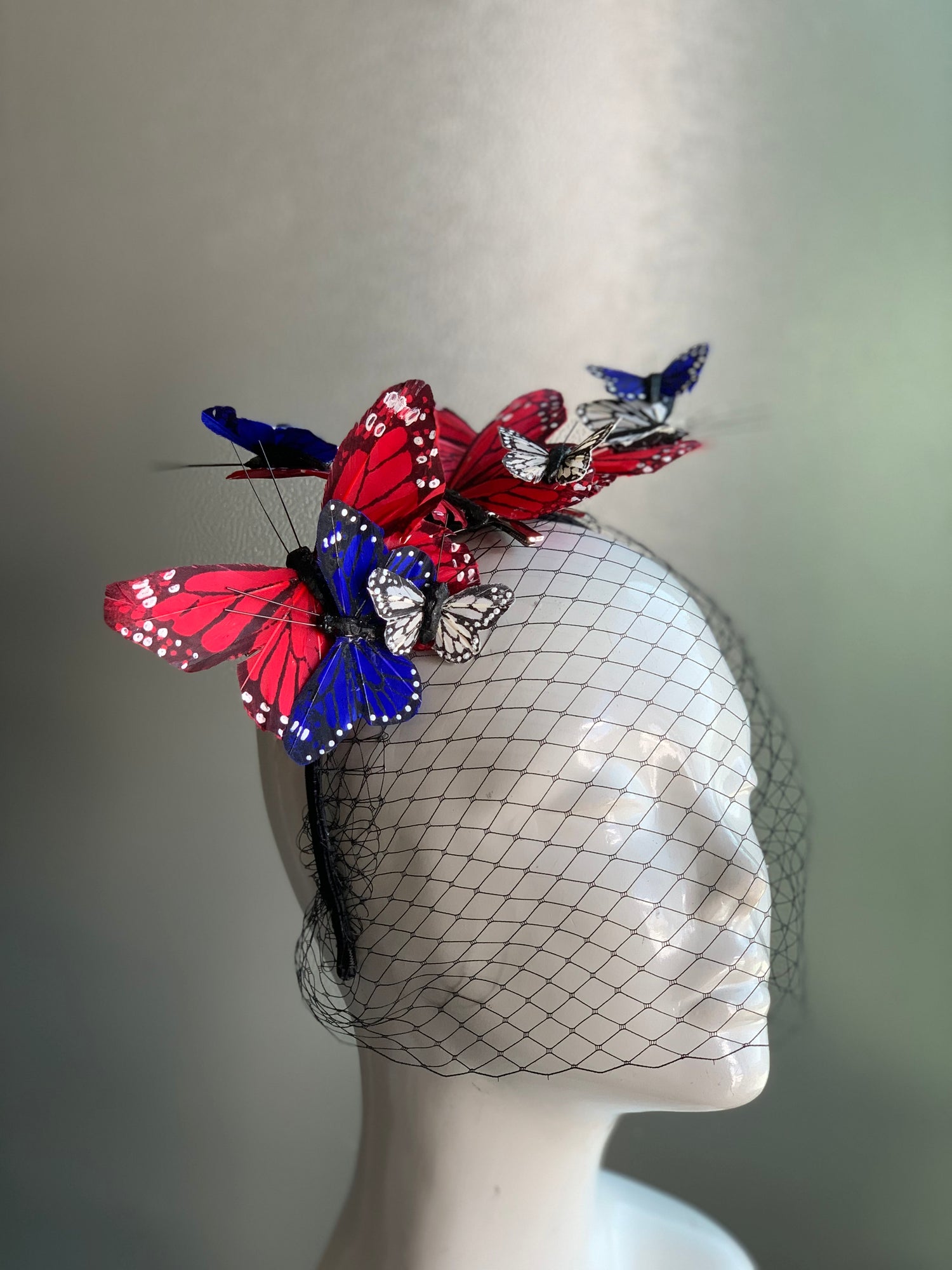 Liberty Wings Veil Fascinator