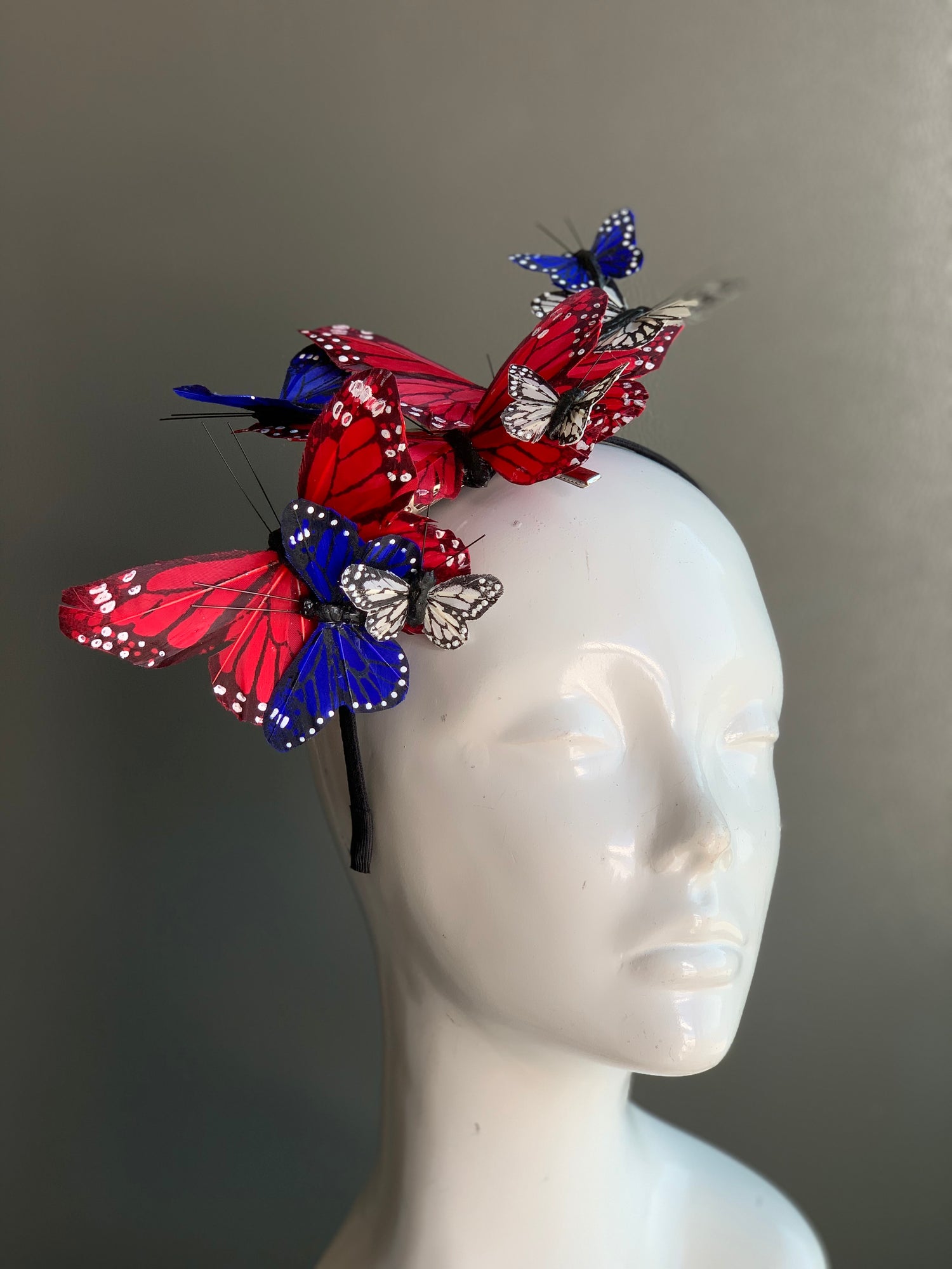 Liberty Wings Veil Fascinator