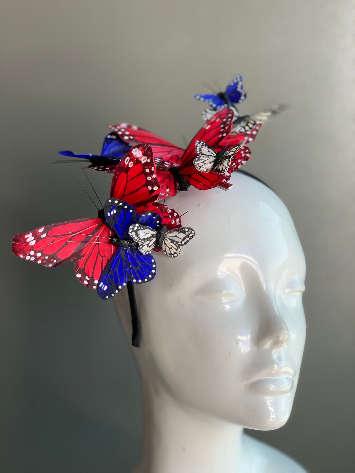 Liberty Wings Veil Fascinator