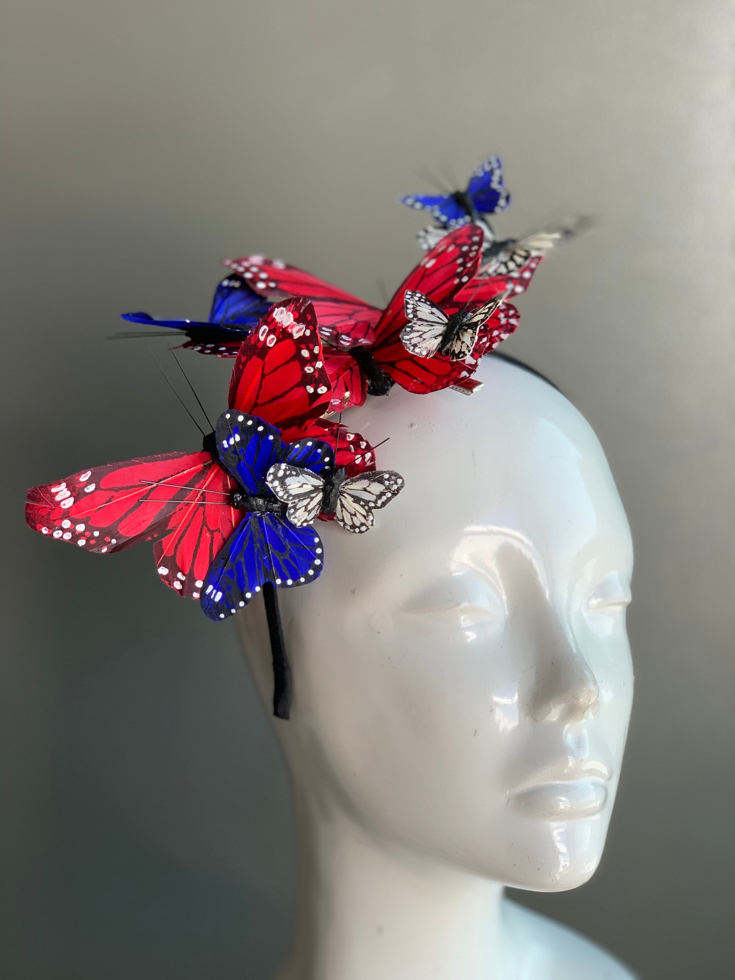 Liberty Wings Veil Fascinator
