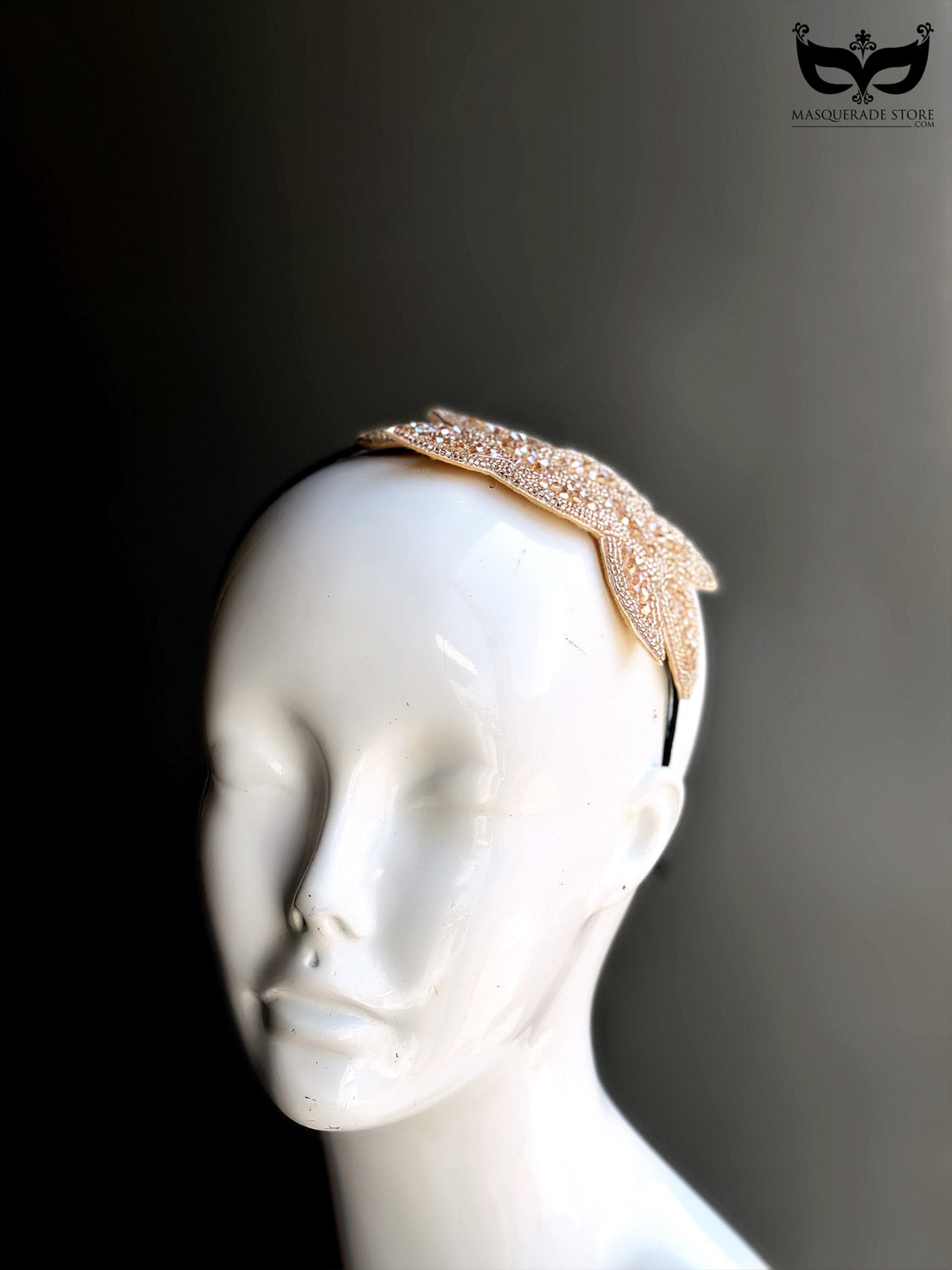 Aurora Leaf – Beaded Headband