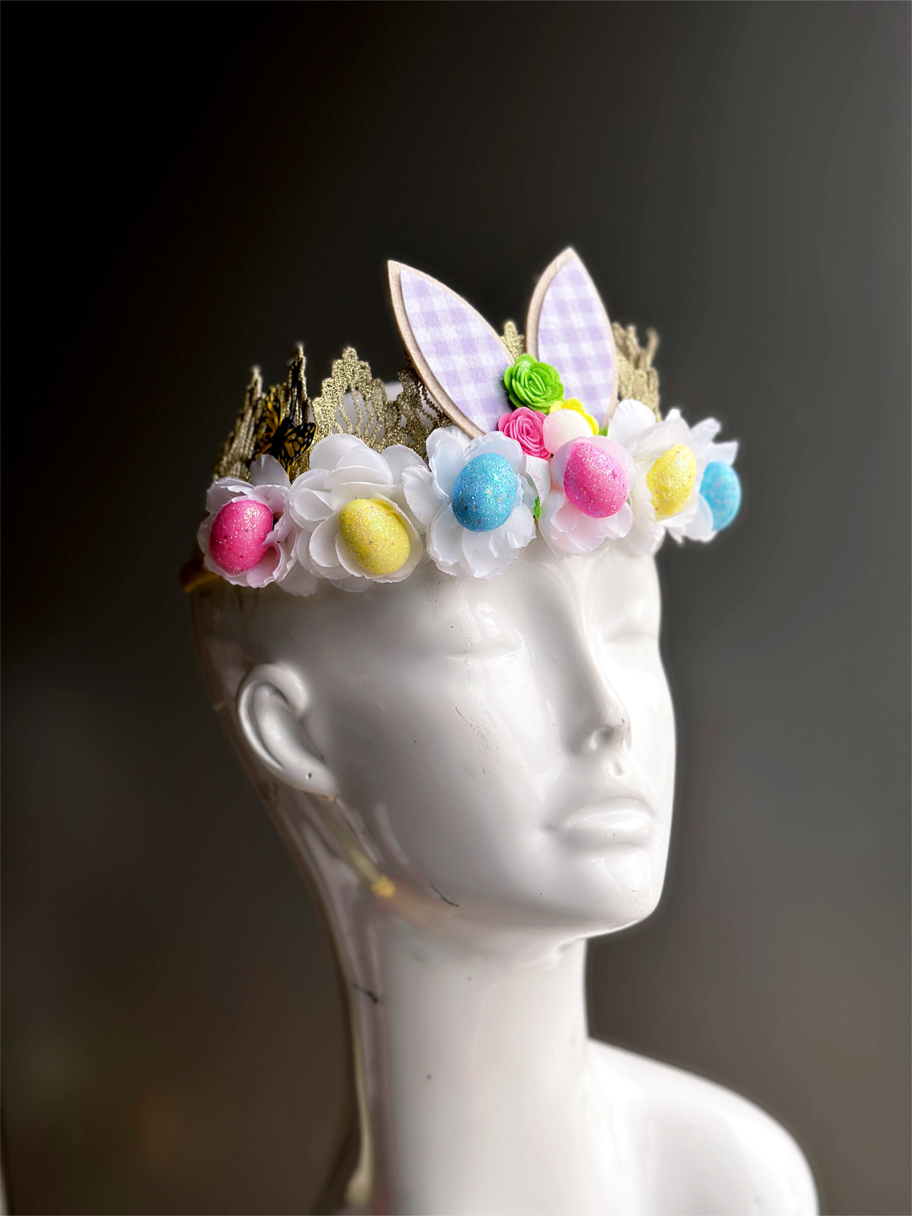 Easter Bunny Flower Crown