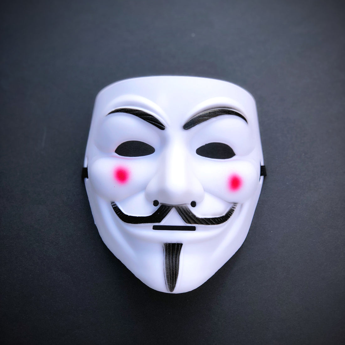 V for Vendetta Full Face Mask - White
