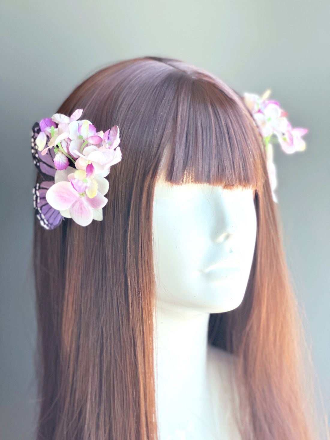Enchanted Bloom – Butterfly Hair Clips