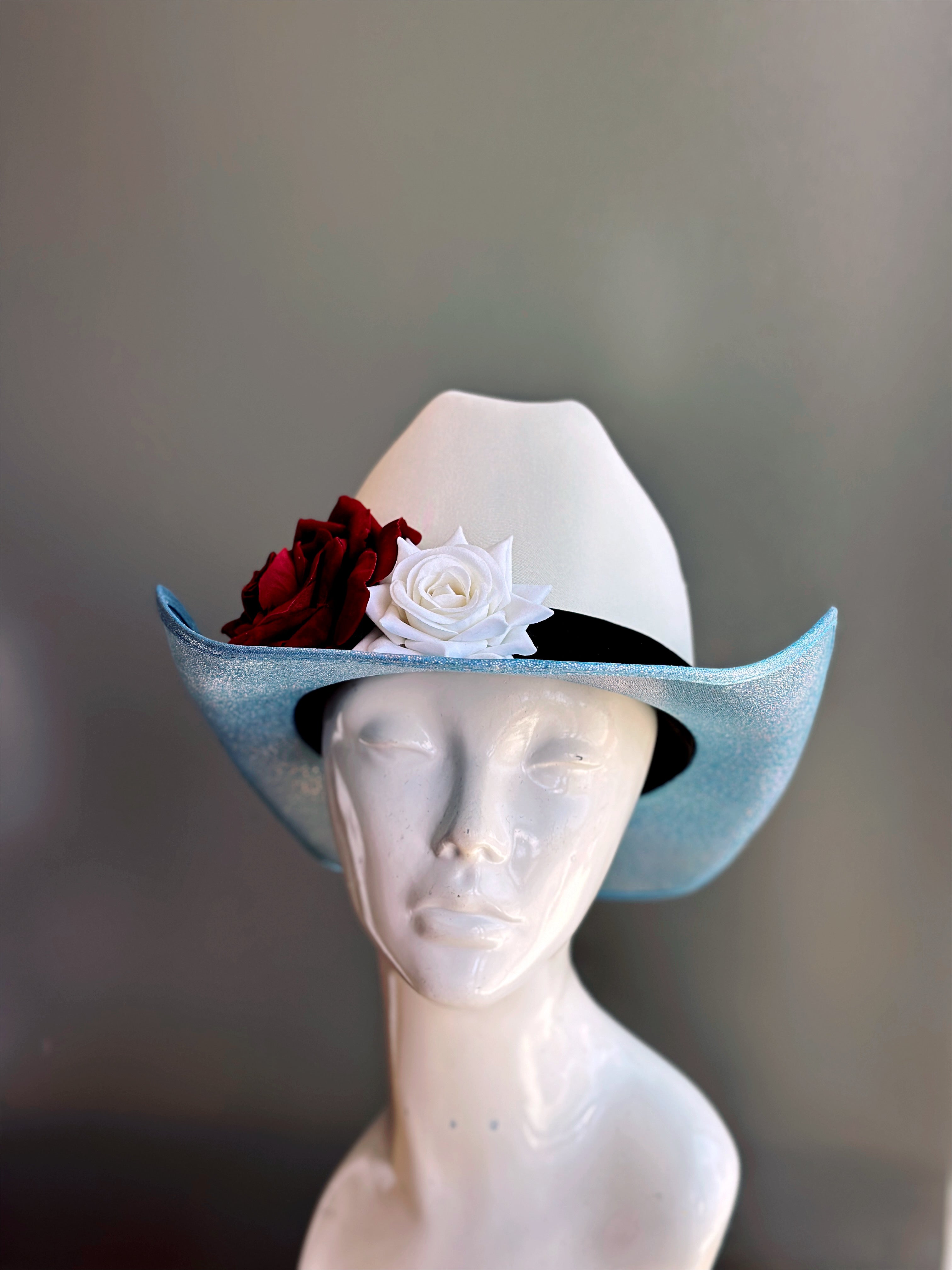 Cowgirl Hat - Roses