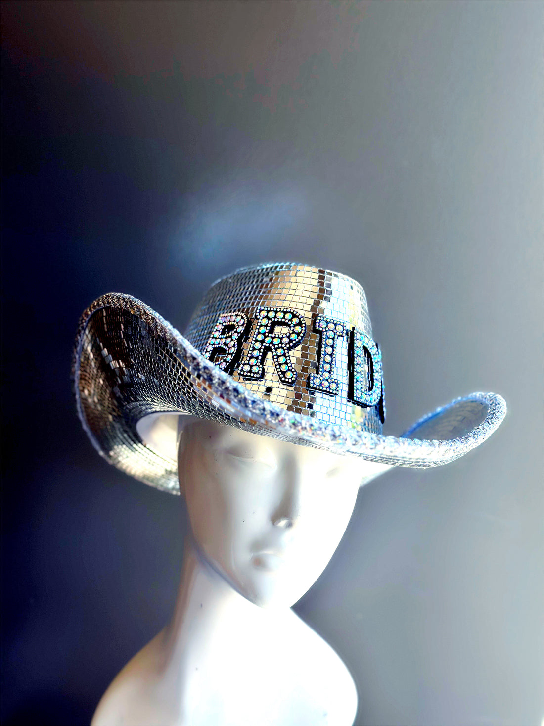 Bride Silver Mirage – Disco Cowboy Hat