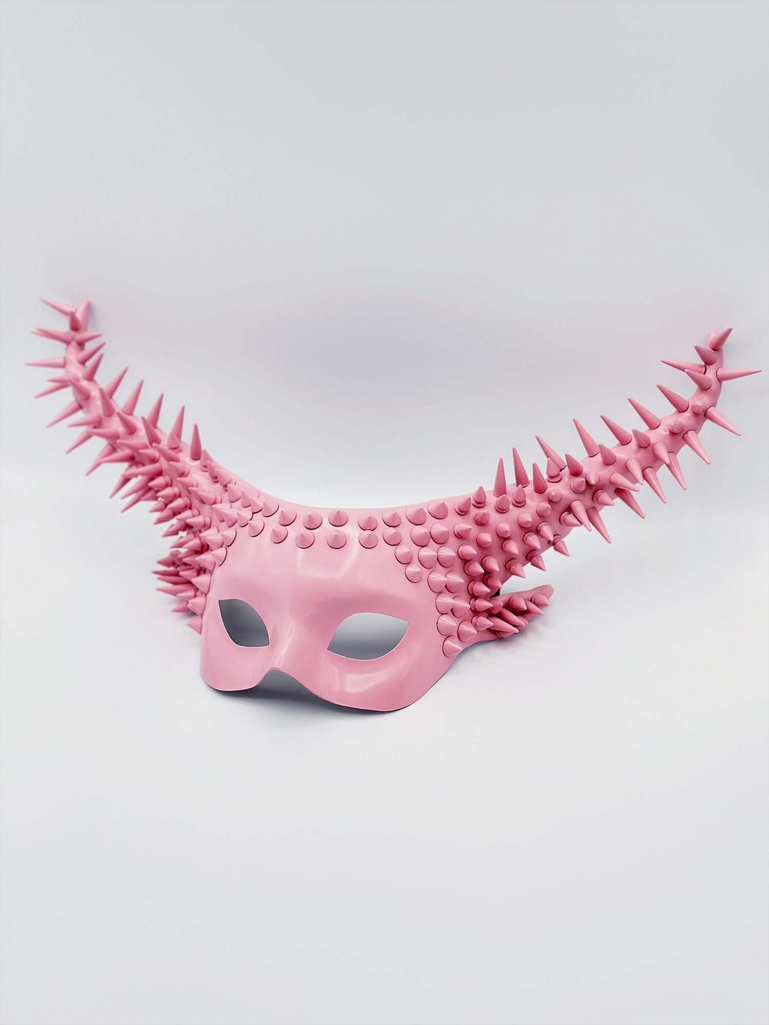 Pink Spiked Mask