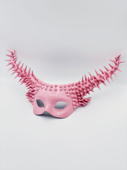 Pink Spiked Mask