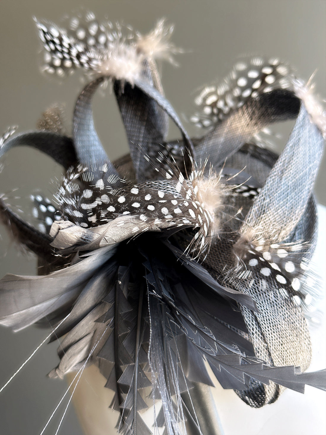 Twilight Whimsy – Black Fascinator