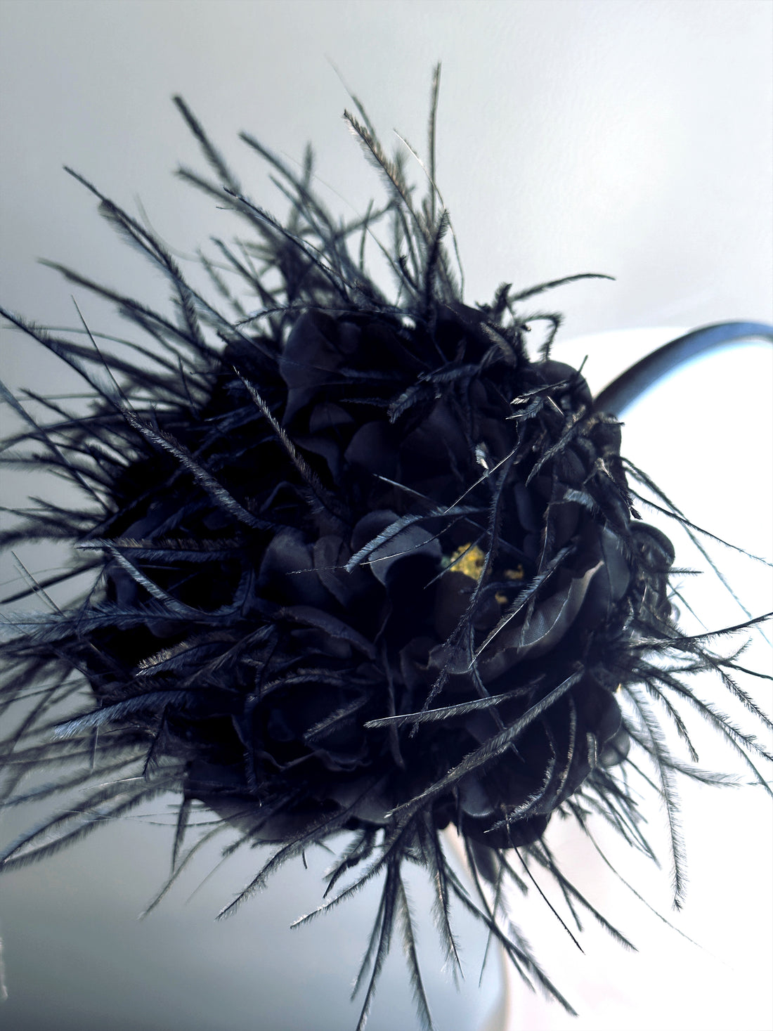 Rosabelle – Black Fascinator Hat