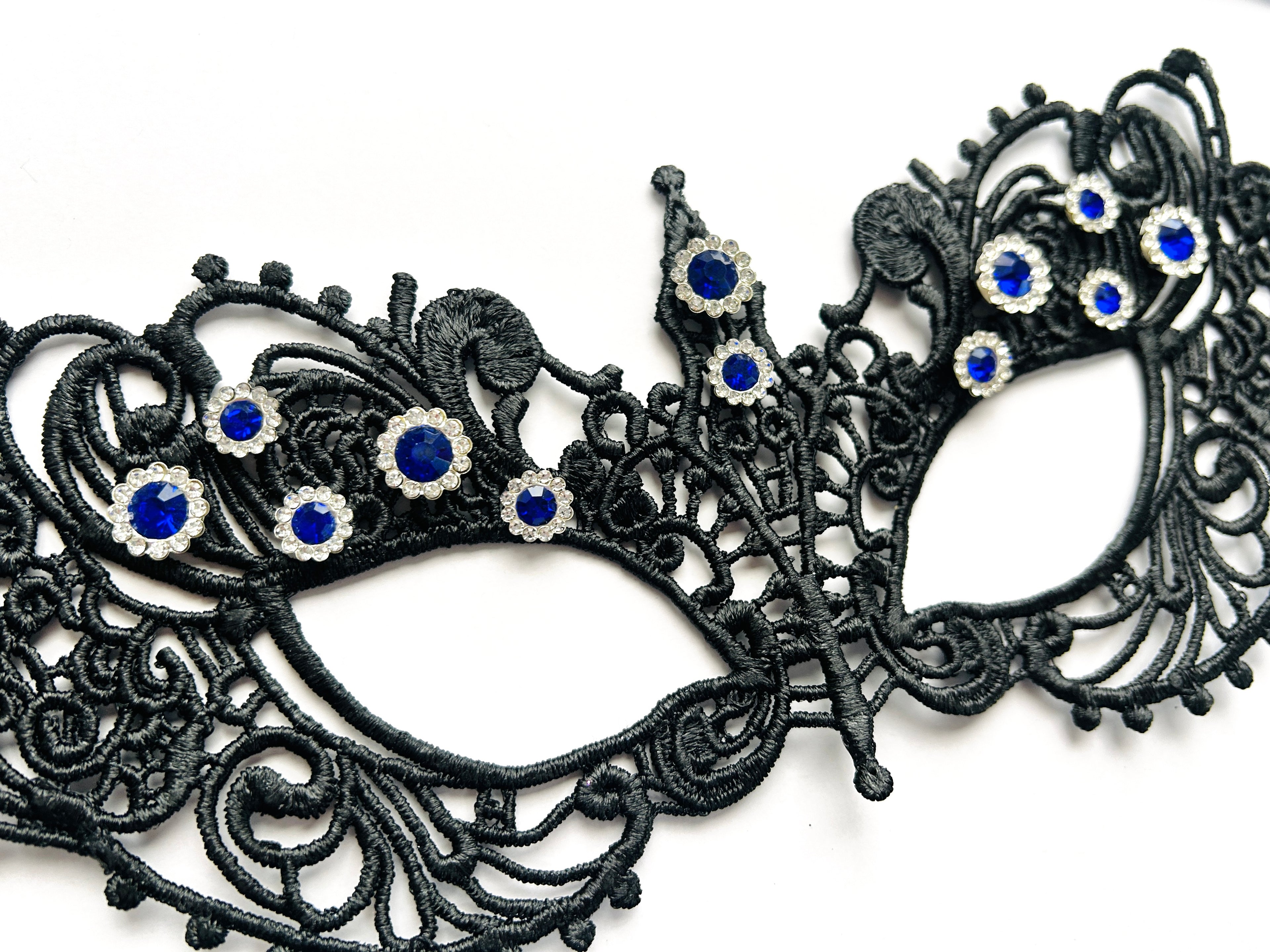 Nocturne Royale Mask - Black Sapphire