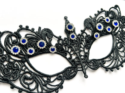 Nocturne Royale Mask - Black Sapphire