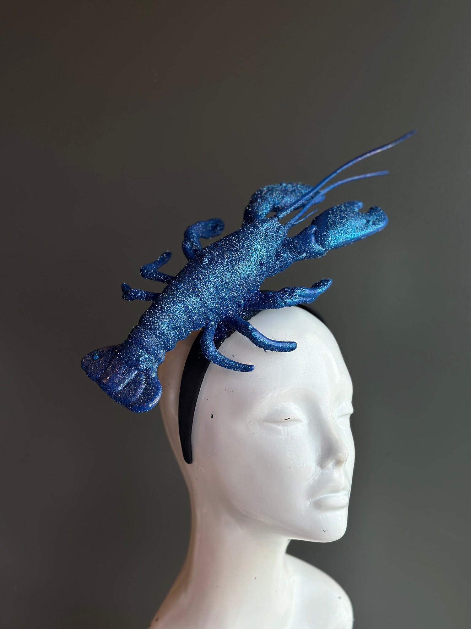 The Blue Lobster - Fascinator Hat