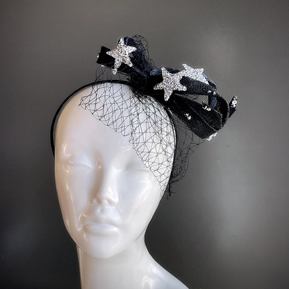 Starlit Veil Fascinator