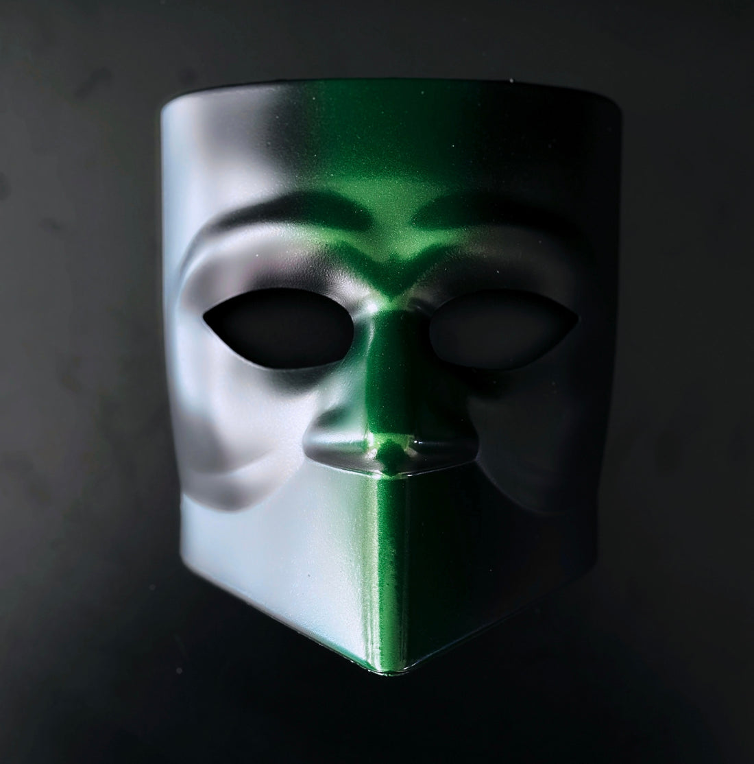 Bauta Mask - Emerald Green