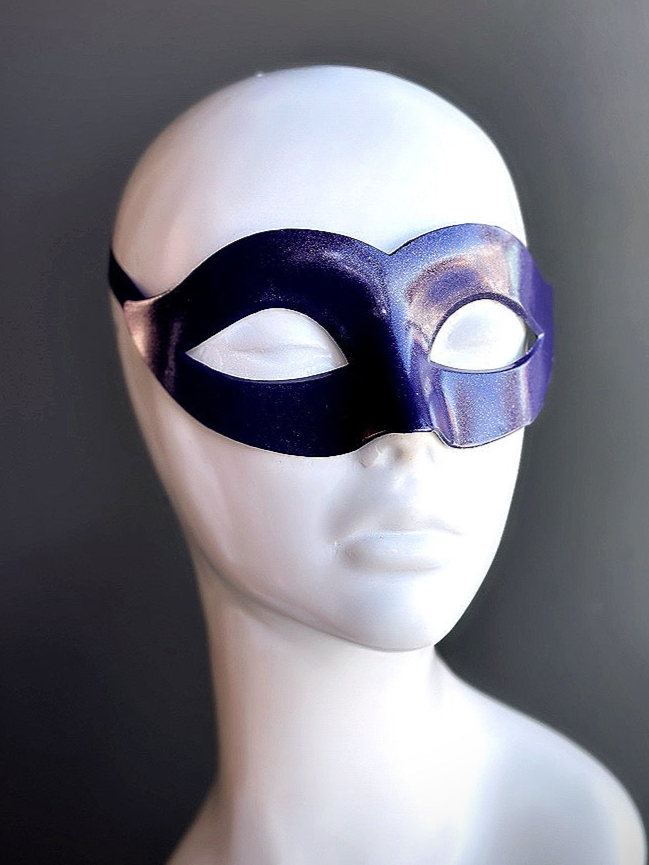 Purple Venetian Eye Mask
