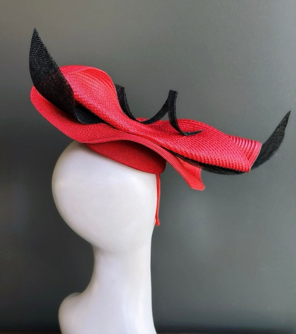 Crimson Bow - Red/Black