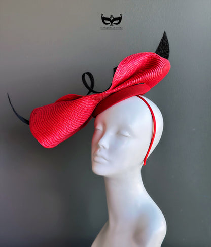 Crimson Bow - Red/Black